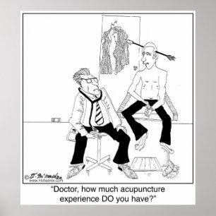 Poster Quelle Expérience D'Acupuncture Avez-Vous ?
