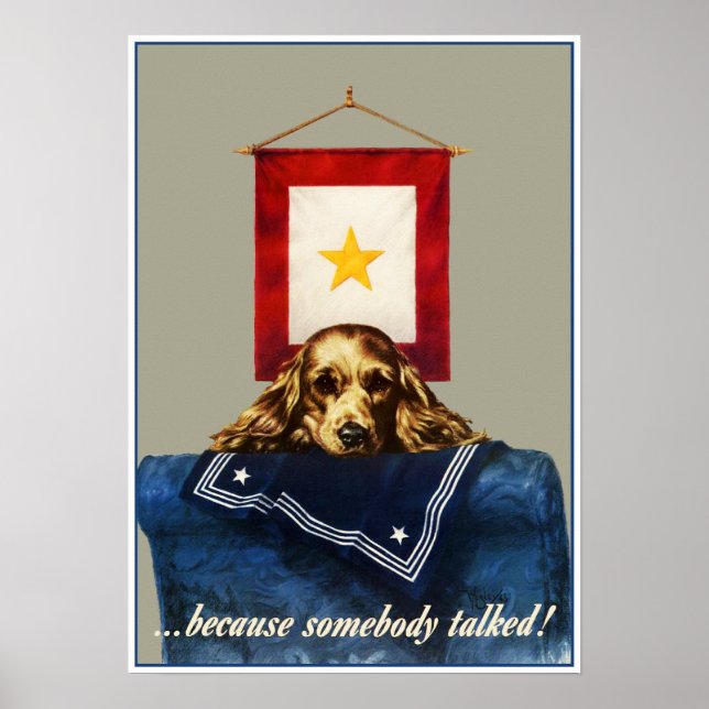 Poster : Quelqu'un a parlé (Devant)