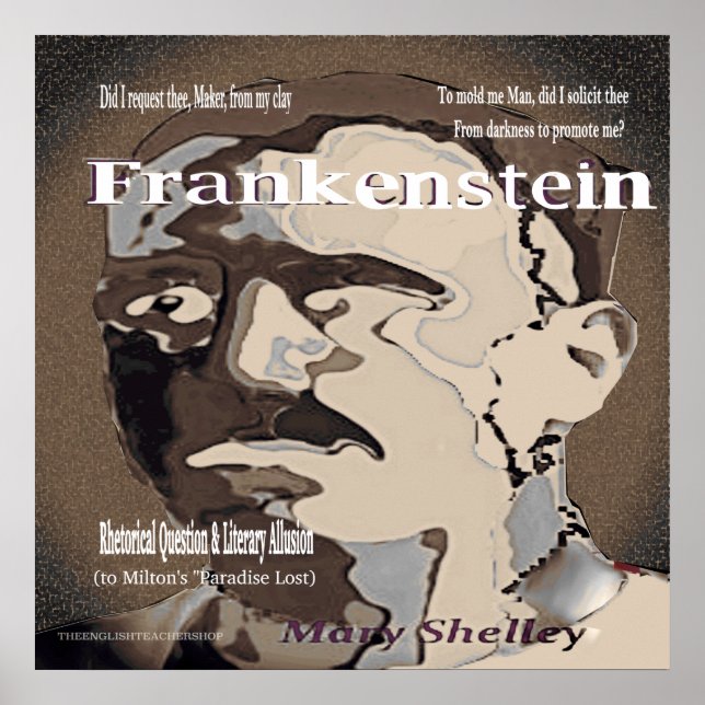 Poster Question rhétorique Frankenstein (Devant)