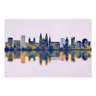 Poster Quito Skyline