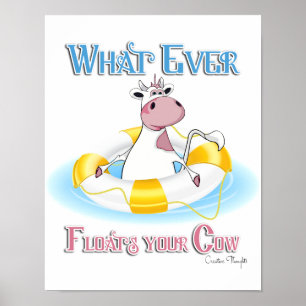 Poster Quoi qu'il flotte votre vache 2