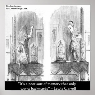 Poster Quota de Lewis Carroll Graphic & Famous