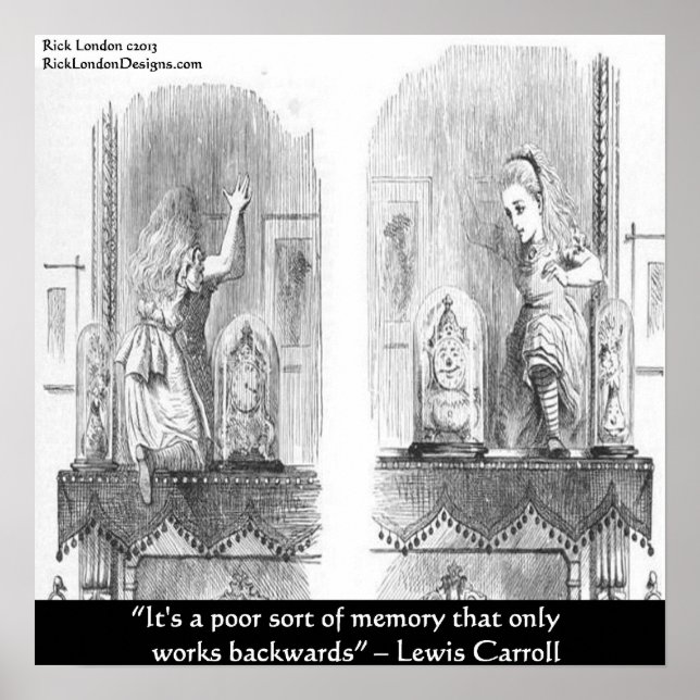 Poster Quota de Lewis Carroll Graphic & Famous (Devant)