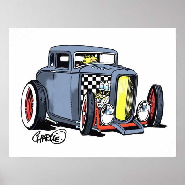 Poster Ra Rod Coupe (Devant)