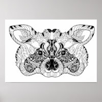 Raccoon inspiré 2