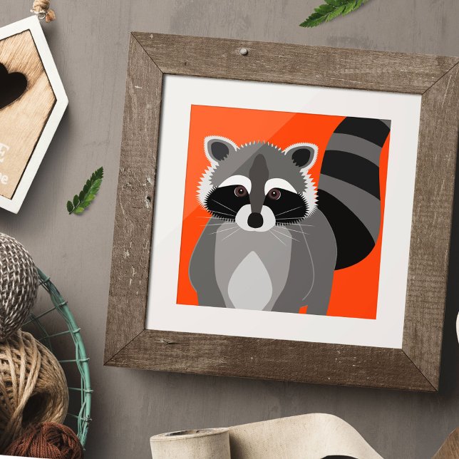 Poster Raccoon Rascal (Créateur téléchargé)