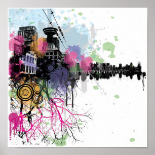 Poster Racines de Vancouver