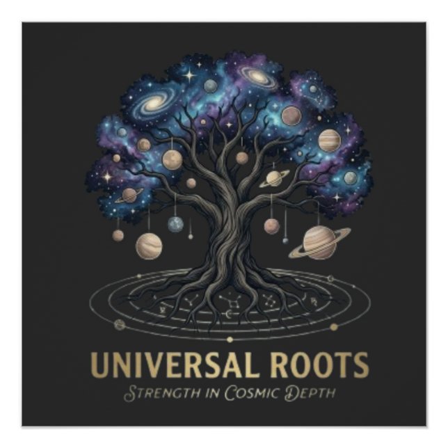 Poster Racines Universelles (Devant)
