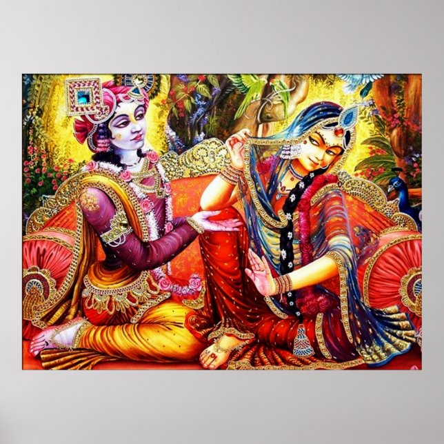 POSTER RADHA-KRISHNA (Devant)