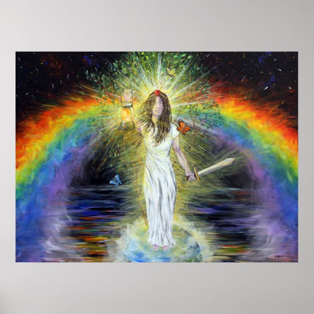 Poster radiant de mariée (Devant)