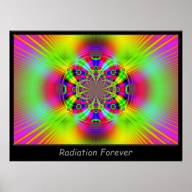 Poster Radiation pour toujours (Devant)