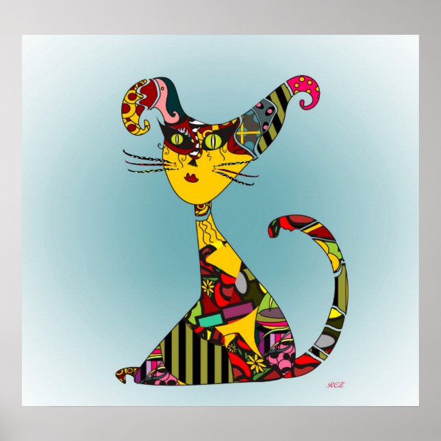 Poster Rag Cat (Devant)