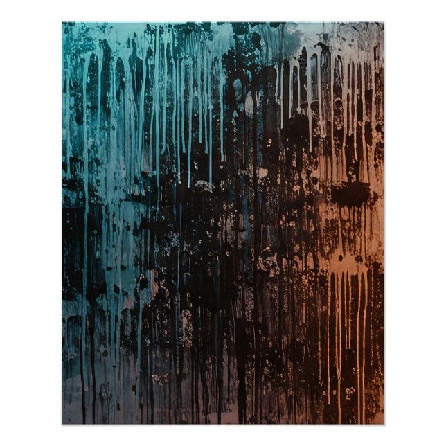 Poster Rain of Contrasts (Devant)
