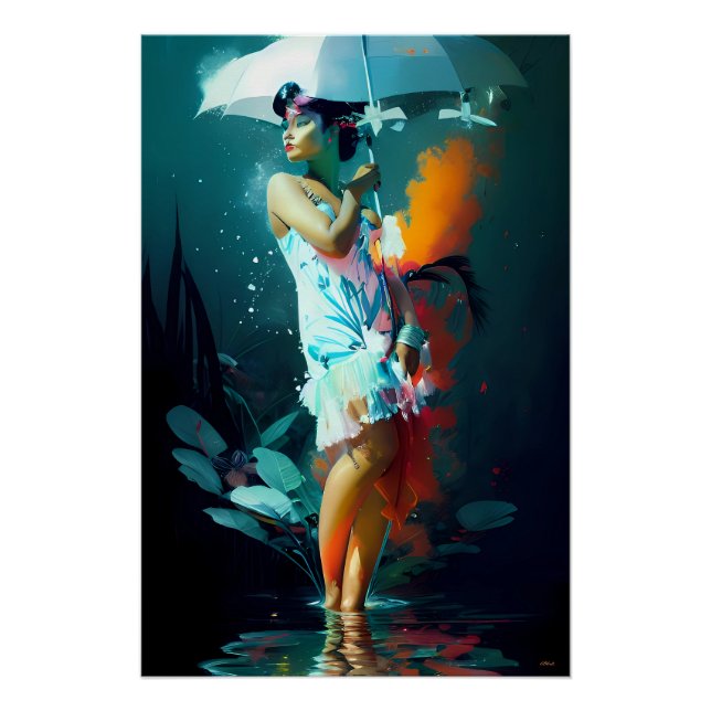 Poster Rain Parade - Ken Gage Art (Devant)