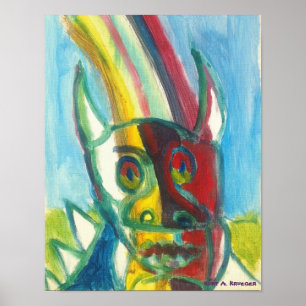 Poster Rainbow Hodag