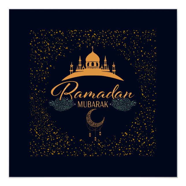 POSTER RAMADAN MUBARAK 2 (Devant)