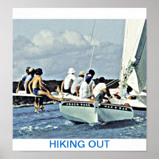 POSTER RANDONNÉE SUR L'HOMME OU LA GUERRE