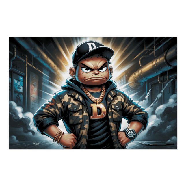 Poster Rap Duck 5 (Devant)