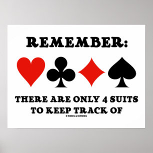 Poster Rappelez-Vous : Il N'Y A Que 4 Costumes Pour Garde