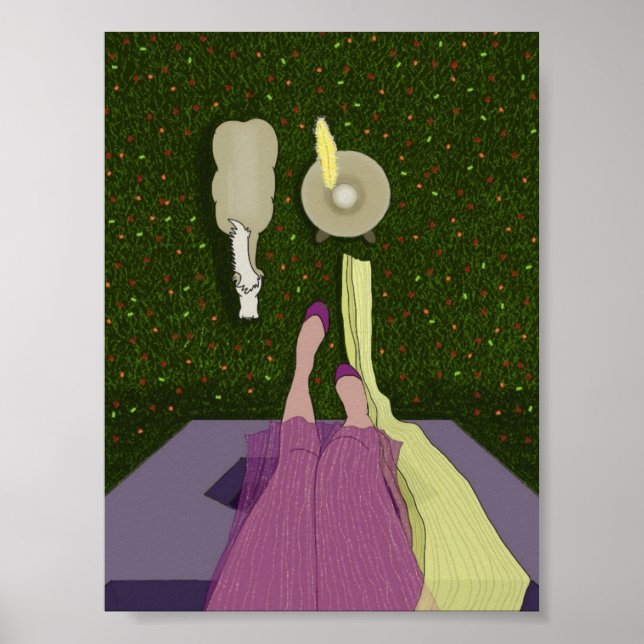 Poster Rapunzel Instagram (Devant)