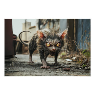 Poster Rat monstre