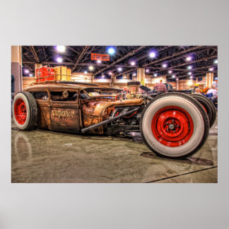 Poster Rat Rod en HDR.