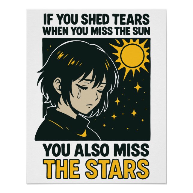 Poster Rater les étoiles (Devant)