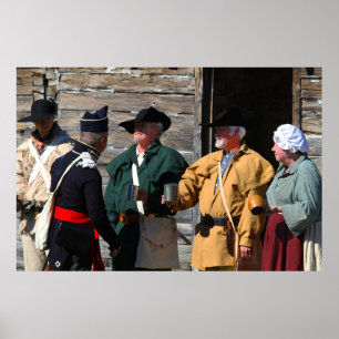 Poster Ration de Whiskey à Fort Osage, Missouri (8x12)