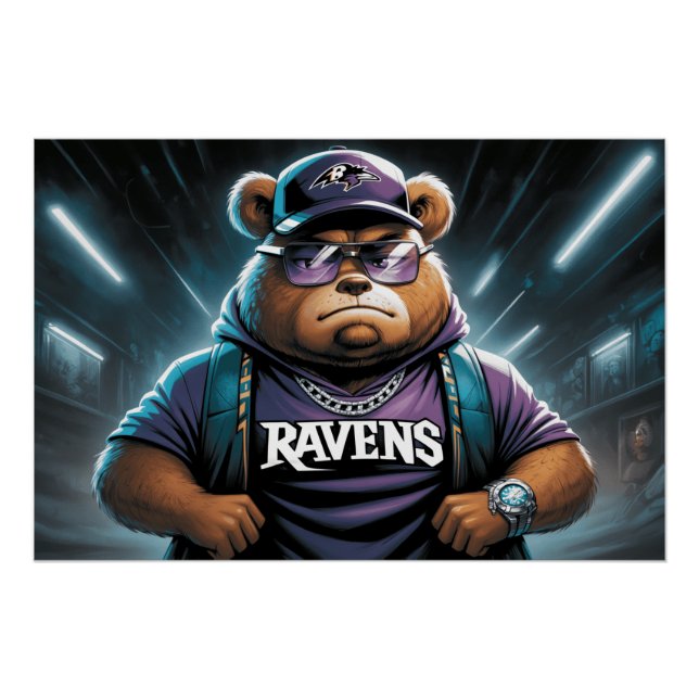 Poster RAVENS 4 (Devant)