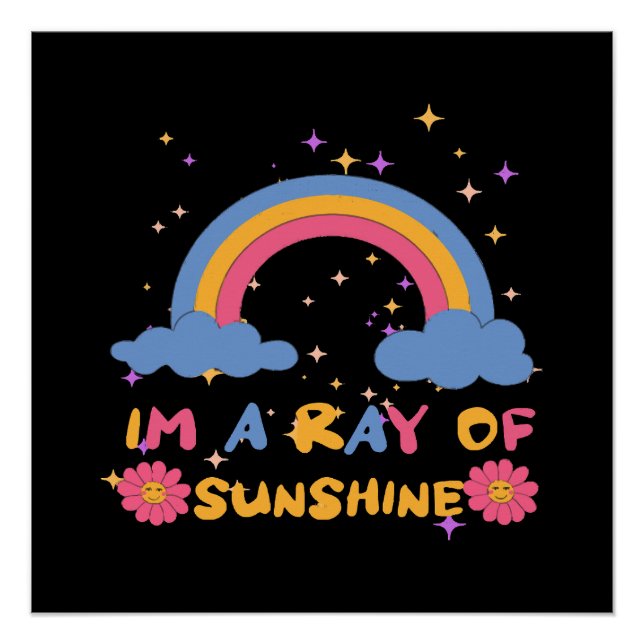 Poster Rayon de soleil (Devant)