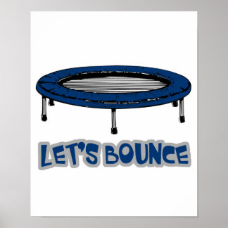 Poster Rebondit le trampoline