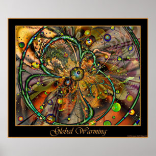 poster réchauffement climatique