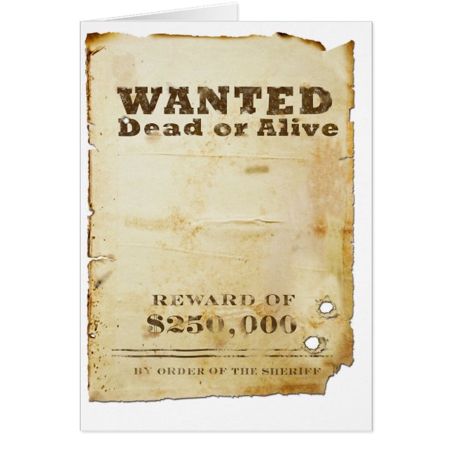 Poster Recherché (Devant)