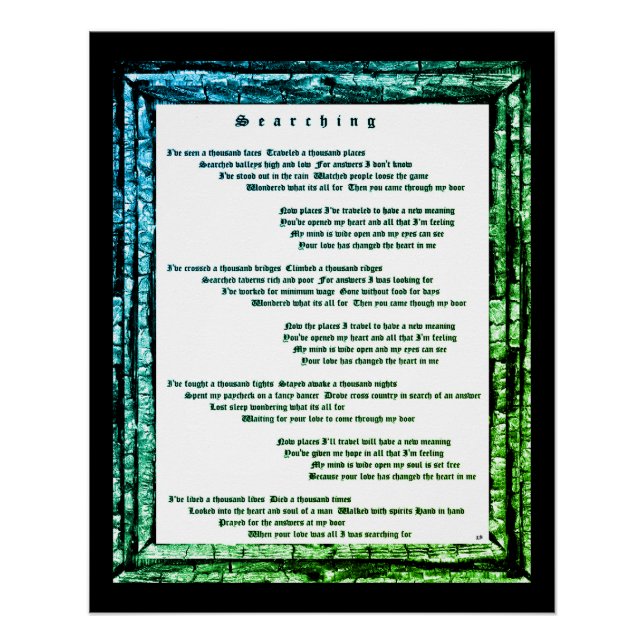 Poster Recherche (Devant)