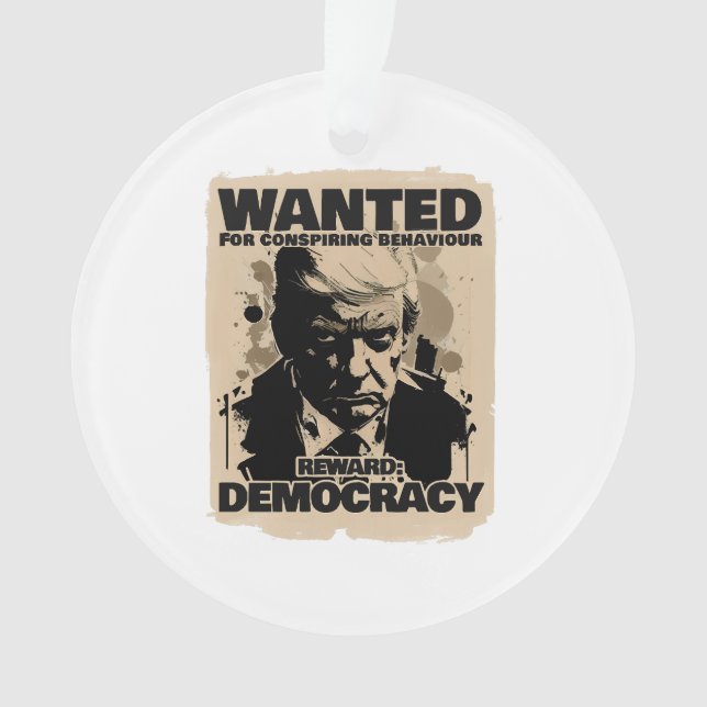 Poster Recherché Donald Trump - Compte Géorgie (devant)