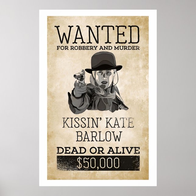 Poster Recherché Kissin Kate Barlow (Devant)