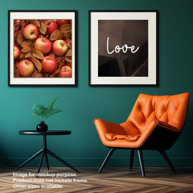 Poster Récolte de pommes Thanksgiving (Créateur téléchargé)