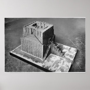 Poster Reconstruction de la tour de Babel