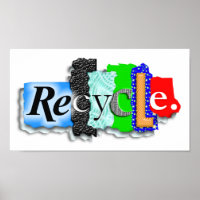Poster : "RECYCLE"