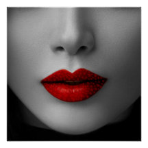 Poster Red Lips
