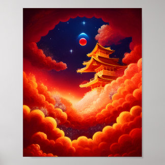 Poster Red Moon