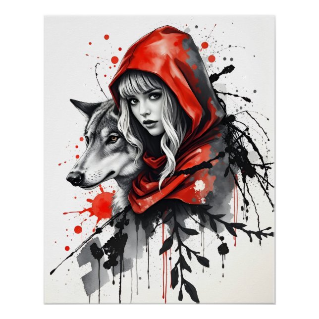 Poster Red Riding Hood (Devant)
