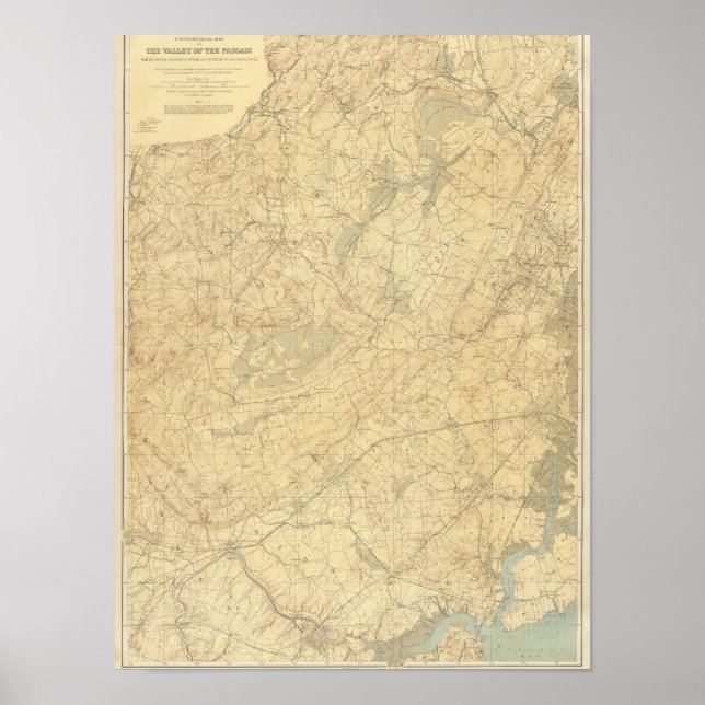 Poster Red Sandstone, New Jersey 2 (Devant)