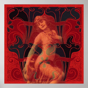 Poster Red Veil
