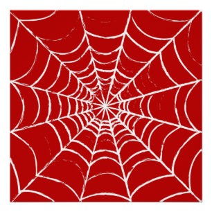 Poster Red Web