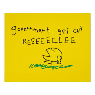 Poster REE SNEKRIGHT Gadsden Flag
