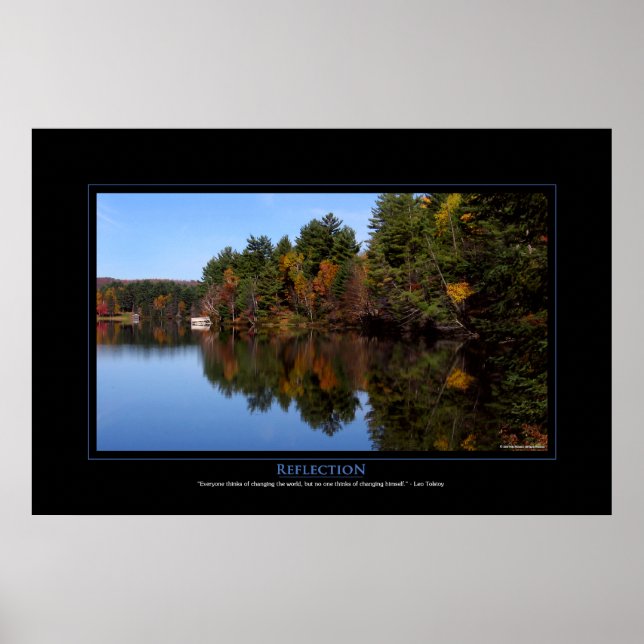 Poster Réflexion (Devant)