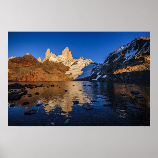 Poster Réflexion De Fitz Roy À Sunrise (Devant)