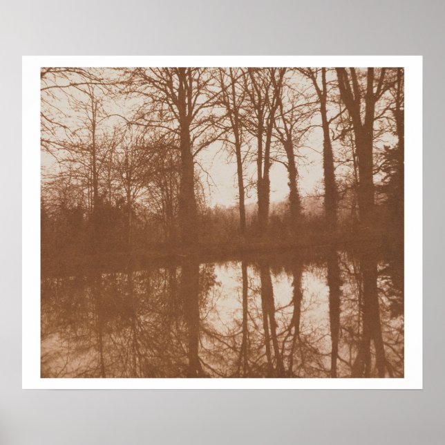Poster Réflexions, 1843 (photo sépia) (Devant)