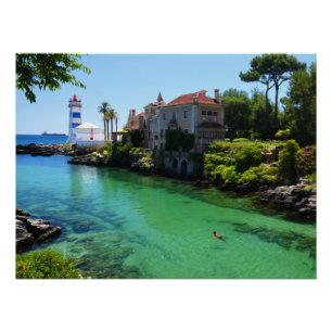 Poster Refroidissement hors de Cascais Portugal